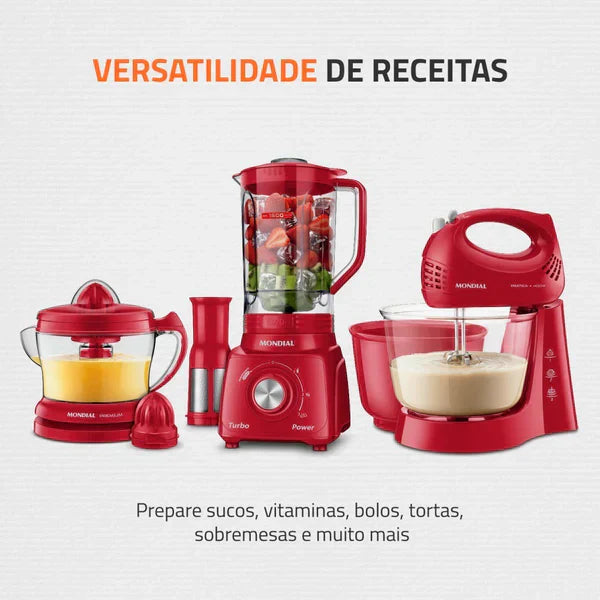 Kit Cozinha Britânia 3 em 1 Turbo 1050W